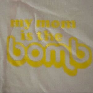 My Mom  is The Bomb Baby Onesie